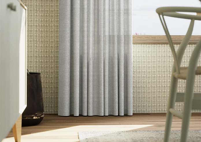 Taranto Voile, Mountain Grey - Made to Measure Curtains - Image 5